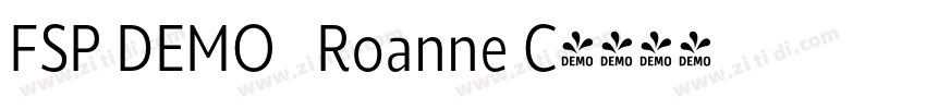 FSP DEMO   Roanne C字体转换